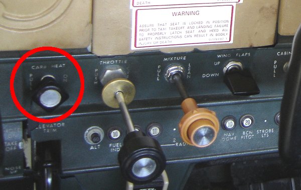 A-1 Carb or OAT Instrument  Aircraft Carb or Outside Temp